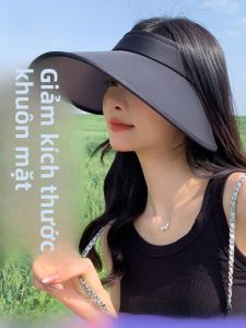 MiiOW | Mũ lưỡi trai chống nắng Ice Silk có thể gập lại cho nữ mùa hè mới ngoài trời đi xe đạp chống tia UV mũ lưỡi trai rộng rãi