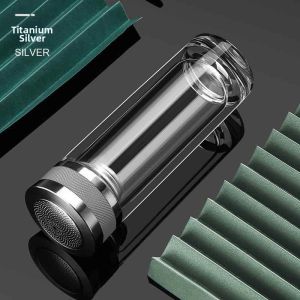 Double Layer Insulated Glass Cup Thermal