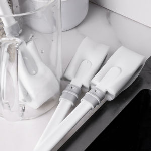 【XZsunflower 】Removable Sponge Cup Brush Simple Glass Water Bottle Cleaner Brush With Long Handle Household Kitchen Cleaning Tools