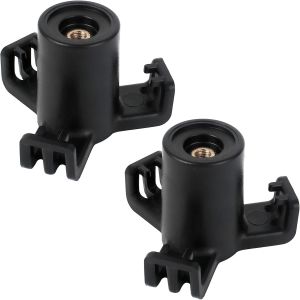 2pcs Black Sturdy ABS Plastic Car Trunk Hook Storage Container for Tesla Model 3 for Hanging Shopping Bag Suitcases