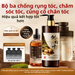 Pozitilan | Dầu Gội Ngăn Rụng Tóc Bổ Sung Dưỡng Chất Kiểm Soát Da Đầu Dầu Giảm Vảy Ngứa Tăng Khối Lượng