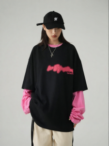 BJHG | Áo Thun Nam Mùa Hè Cotton Phong Cách Retro