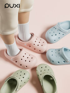 รองเท้าแตะแบบสวมสำหรับเด็ก Puxi 2025 รองเท้าแตะกลางแจ้งแบบสวมพิเศษสำหรับฤดูร้อน รองเท้าแตะชายหาดกันลื่น กันกลิ่น ส้นหนา พื้นยาง