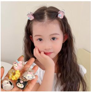 Zy Fashion Cute Sanrio Hair Clip for kids Korean Style Side Clip Fashion Girl Small hair claw Hair Accessories