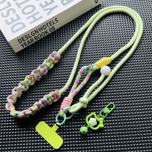 Sanrio | Cute INS Sanrio Hello Kitty Crossbody Mobile Phone Case Strap Hanging Rope Neck Lanyard Wrist Strap Removable Anti-lost Lanyard