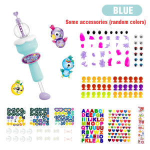 CONUSEA | Kids Diy Craft Kits Games DIY Sticky Balloon Maker kit Bubble Inflatable Toy Set Inflator Machine Anti-Stress Toys Boys Girls