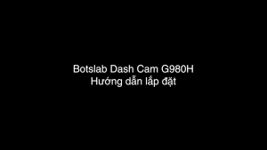Bộ Đôi Camera Hành Trình BOTSLAB G980H PRO với camera trước 4K và camera sau 2K TẶNG THẺ NHỚ 64GB - Mvn Auto