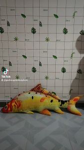 GỐI ÔM NGỦ CHO BÉ HÌNH CÁ CHÉP NHẬT CÁ KOI NHỒI BÔNG MỀM MỊN CAO CẤP