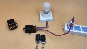 433Mhz AC 220V 30A Wireless Remote Control Switch 1CH RF High Power Relay Receiver Module with ON OFF Transmitter for Home Light/Lamp/Lock Remote-Switch 100M Long Range【Original 24hours delivery】COD