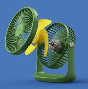 Original YOOBAO F2-Pro 10000mAh Rechargeable Desktop Mini Fan Type-C Charging 130° Up & Down Adjustable