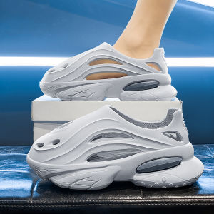 Giày Lười Nam Mùa Hè Ngoài Trời Thoáng Khí Chống Mùi Đi Câu Cá Thể Thao Đi Biển Giày Lười EVA Đế Dày Thoáng Khí