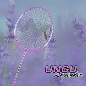NAMS RAKET BADMINTON SET ISI 2 UNGU LAVENDER / SUPER KAITAN II BULUTANGKIS