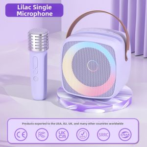 TANALAZ | Bluetooth Karaoke Machine with Microphone Speaker Home KTV for Kids