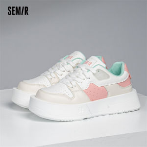Semir | Giày Sneaker Nữ Đế Mềm Đế Dày Phong Cách Casual Màu Trắng