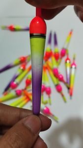 PELAMPUNG PANCING KUMBUL PANCING BAHAN KAYU STARLET KLEM PANJANG 10 CM