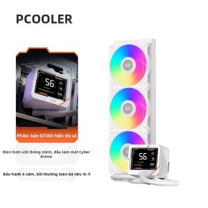 PCCooler | Bộ Làm Mát CPU Hiển Thị Số Thông Minh Dùng Chất Lỏng