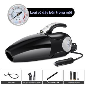 JUMU | Máy Hút Bụi Ô Tô Không Dây 4-trong-1 Bơm Khí