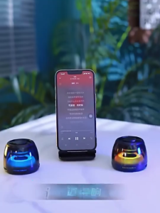 inFonet ลำโพงบลูทูธไร้สาย แม่เหล็ก TWS Bluetooth Speaker เสียงดัง เบสแน่น RGB Lighting พกพาง่าย