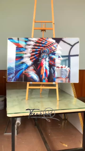 Tranh Bida Billiard tráng gương 4