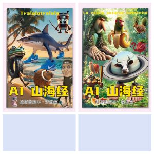 Sách Vẽ Tranh Sáng Tạo AI Truyện Cổ Tích Núi Đại Dương Bản Vẽ Mô Phỏng Cây Củi Cho Trẻ Em Sách Vẽ Tranh Thú Cưng Vui Nhộn