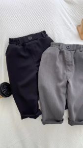 Quần Dài Bé Trai Quần Dài Kiểu Âu Chất Vải Thô Cotton Cho Bé 8-25kg SUMO CITY