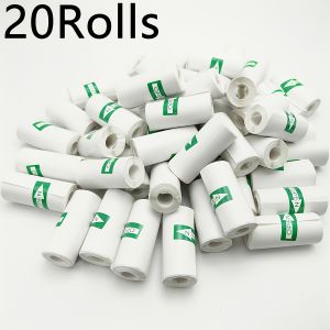 20 Rolls Black-on-White Thermal Labels - Self-Adhesive Sticker Paper for Mini Printers & Cameras Photo/Checklist/Notes Refills