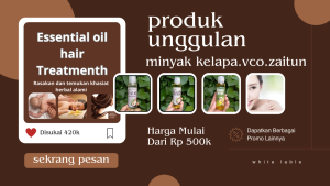 Minyak Kelapa Kelentik Pasak Murni 100ML – 100% Alami untuk Rambut Kulit & Kesehatan Tubuh