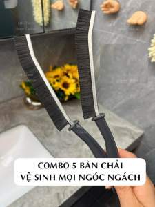 Set 5 bàn chải vệ sinh mọi ngóc ngách