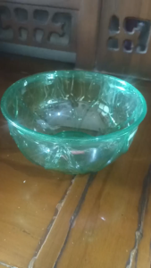 MANGKUK PLASTIK BENING CRYSTAL TEBAL FOOD GRADE BPA FREE