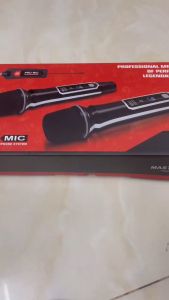Micro Karaoke Không Dây DC60 - Gọn Nhẹ Kết Nối Dễ Dàng Bắt Sóng Cực Xa Chống Nhiễu Tối Ưu