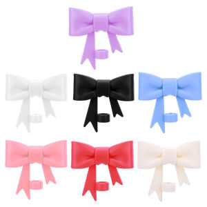 【New Arrival】 Silicone Bow Shape Straw Topper 10mm Cute Bow Straw Covers Bow Cup Straw Covers for Stanley 30/40oz Tumbler Accessories