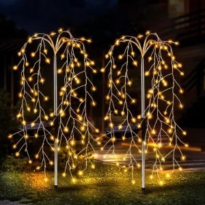 1/2PC Solar Courtyard Light Ground Insertion Outdoor Lawn Light Suitable for Landscape Decoration in Courtyard Gardens