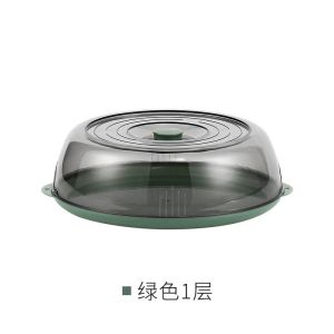 Stackable Food Cover Transparent Food Insulation Dustproof Tudung Saji Viral Bekas Makanan Food Tray Kitchen Penutup多层菜罩