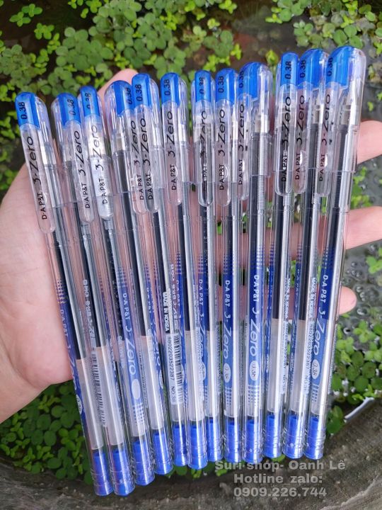 Hộp 12 cây bút gel Zero 3 chính hãng Hàn Quốc ngòi 0.38mm