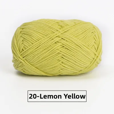 MAIXIANXIAN | DIY Knitting Handmade Milk Cotton Yarn 4 Ply