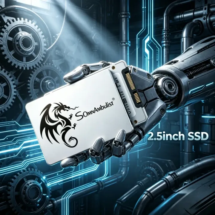 SOMNAMBULIST | 2026 Budget SomnAmbulist SATA III Internal SSD 64GB-2TB, Fast Boot Solid Drive for Desktop PC Upgrade