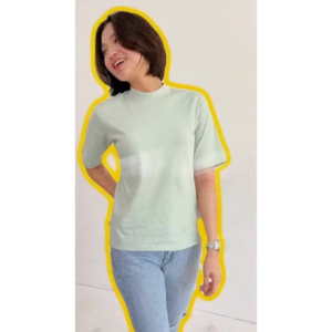 HTP Basics Premium Tee | Women’s High Neck w/ Side Slits | Men’s Narrow Ribbed Neck | Firm & Soft Cotton | Regular Fit | Slight Stretch | XS–3XL | Aqua Red Sage Olive Cactus Green Blue Skies Taupe & More | SRP ₱450