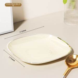Cream Style Food Grade Plate