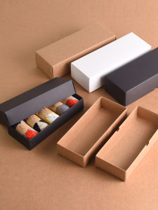 Socks Packing Box Gift Box Kraft Box Rectangular Custom Printed Logo Blank Storage Box Retro Small