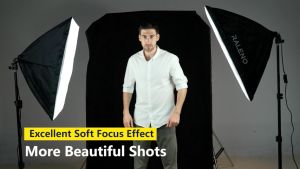 50CM*70CM soft light box live portrait three color complement range indoor shooting fill light