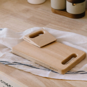 AVDAR | Child Play Kitchen Set Wooden Simulation Cutting Board and Knife