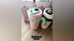 Thermos Tumbler Cup Stainless Steel SUS316 650 ml / Botol Minum Air Temperatur Suhu Otomatis Display