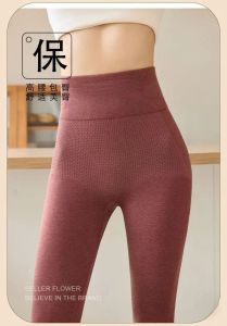 Ladies Thin Cashmere High Waist Warm Autumn Leggings Tummy Control Slimming Womens Underwear Body Shaping Fashion Trend