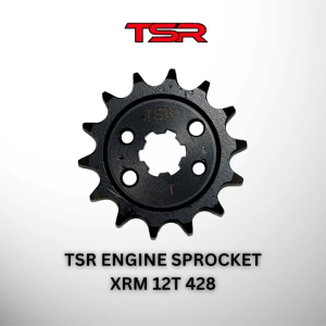 TSR ENGINE SPROCKET XRM 428 12T 13T 14T 15T AND 17T