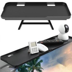 Foldable TV Screen Top Shelf Adjustable Desktop Stand for Computer Monitor Router Set-Top Box Player Home Office