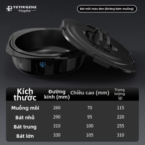 YEYINGZHE | Bộ Thùng Mồi Rải Sâu Dung Tích Lớn