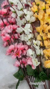 BUNGA SAKURA X7 MEIHUA MEIHWA IMLEK TANAMAN HIAS PLASTIK BUNGA ARTIFISIAL