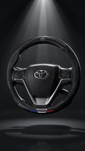 Toyota vios steering wheel cover leather toyota Vios Wigo lnnova rav4 hiace hilux fortuner avanza
