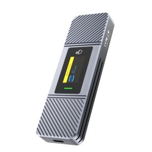 Hộp SSD M.2 JEYI i9X Bằng Nhôm Toàn Bộ Hai Giao Thức Di Động Hộp Gắn Ngoài Cho Ổ Đĩa Cứng SATA NVMe