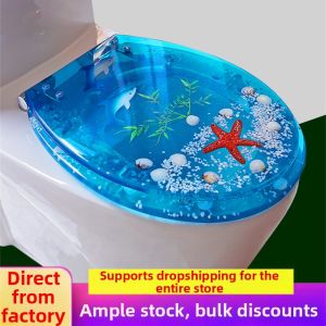 ZHIZHOU | Household Compatible UV Resin Toilet Seat Cover